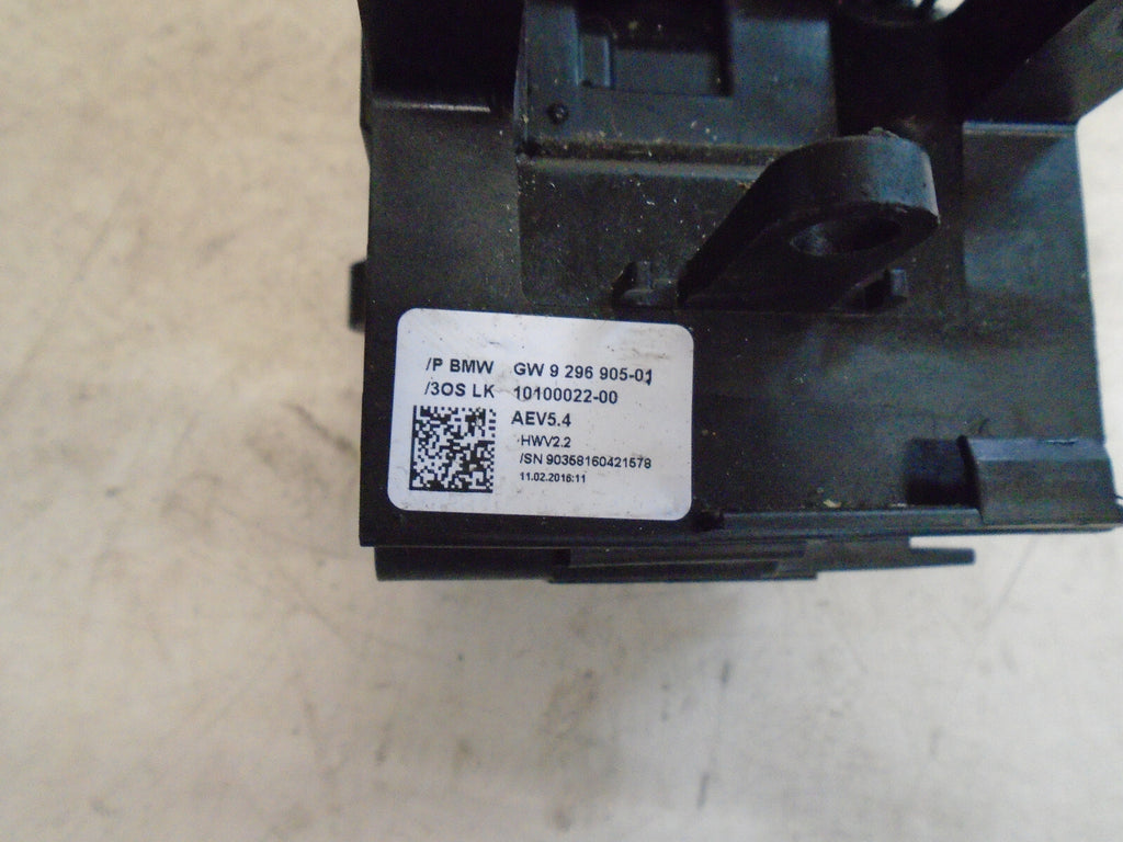 BMW 5 SERIES GRAN TURISMO 2016 AUTOMATIC GEAR SHIFT SELECTOR 9296905