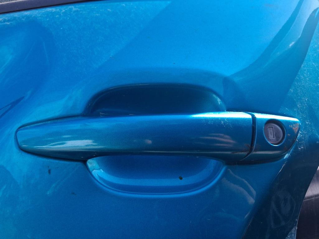 2023 CITREOEN C3 MK3 NSF PASSENGER SIDE FRONT DOOR HANDLE SPRING BLUE MET EWJ