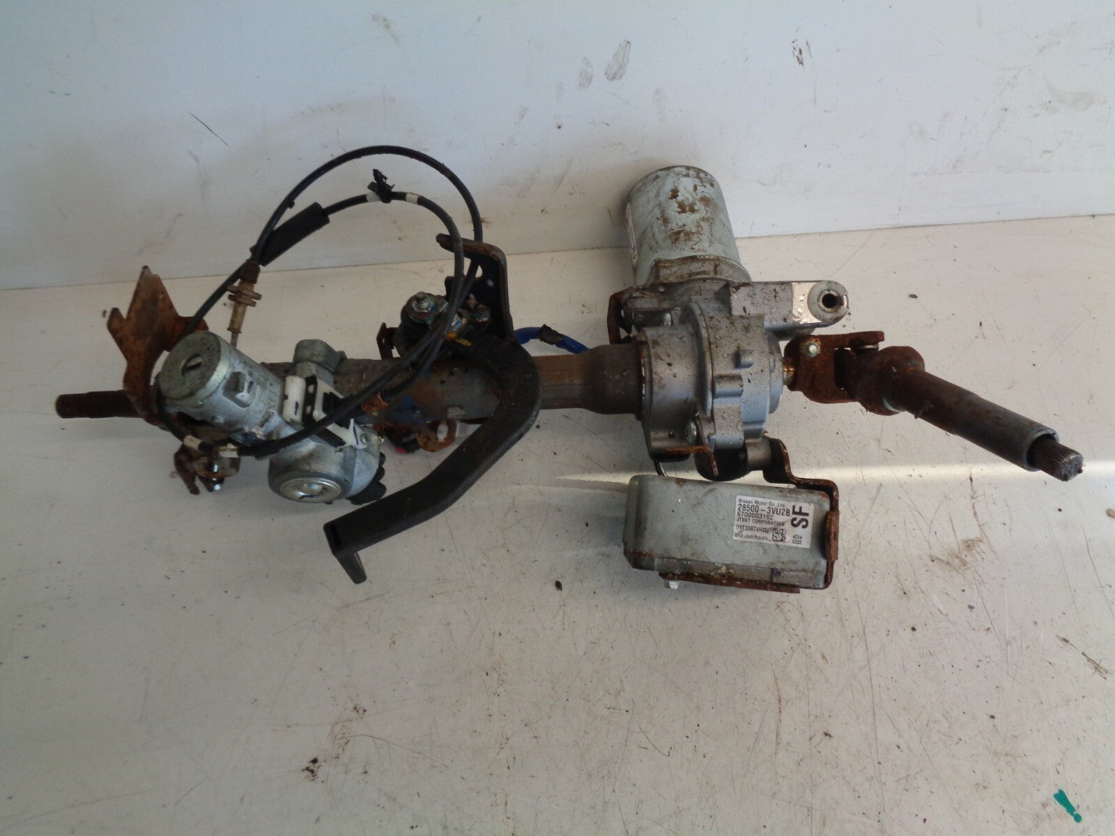 NISSAN NOTE E11 1.2 PETROL POWER STEERING COLUMN 488103VU2B 285003VU2B