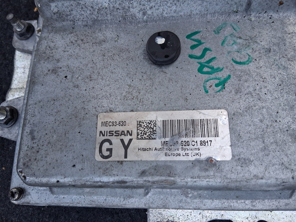 2010 NISSAN QASHQAI J10 1.6 PETROL ECU ENGINE CONTROL UNIT MEC93620