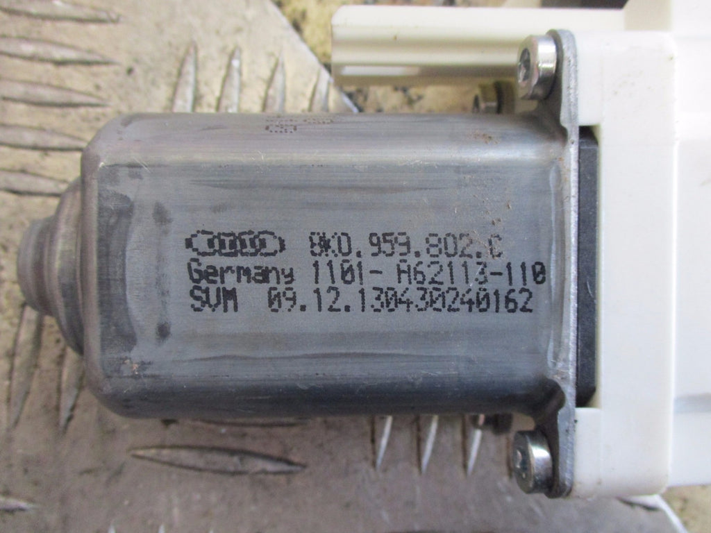 AUDI A1 2013 5 DOOR OSF DRIVER SIDE FRONT WINDOW MOTOR 8K0959802C