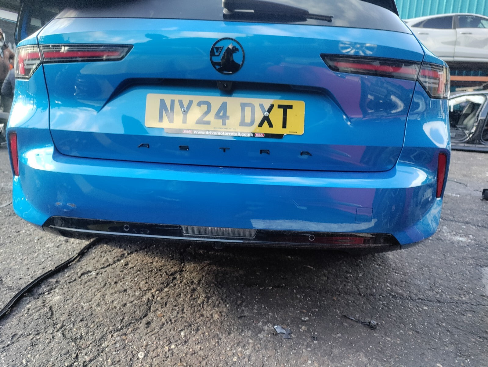 2024 VAUXHALL ASTRA L ESTATE REAR COMPLETE BUMPER COBALT BLUE METALLIC ESM