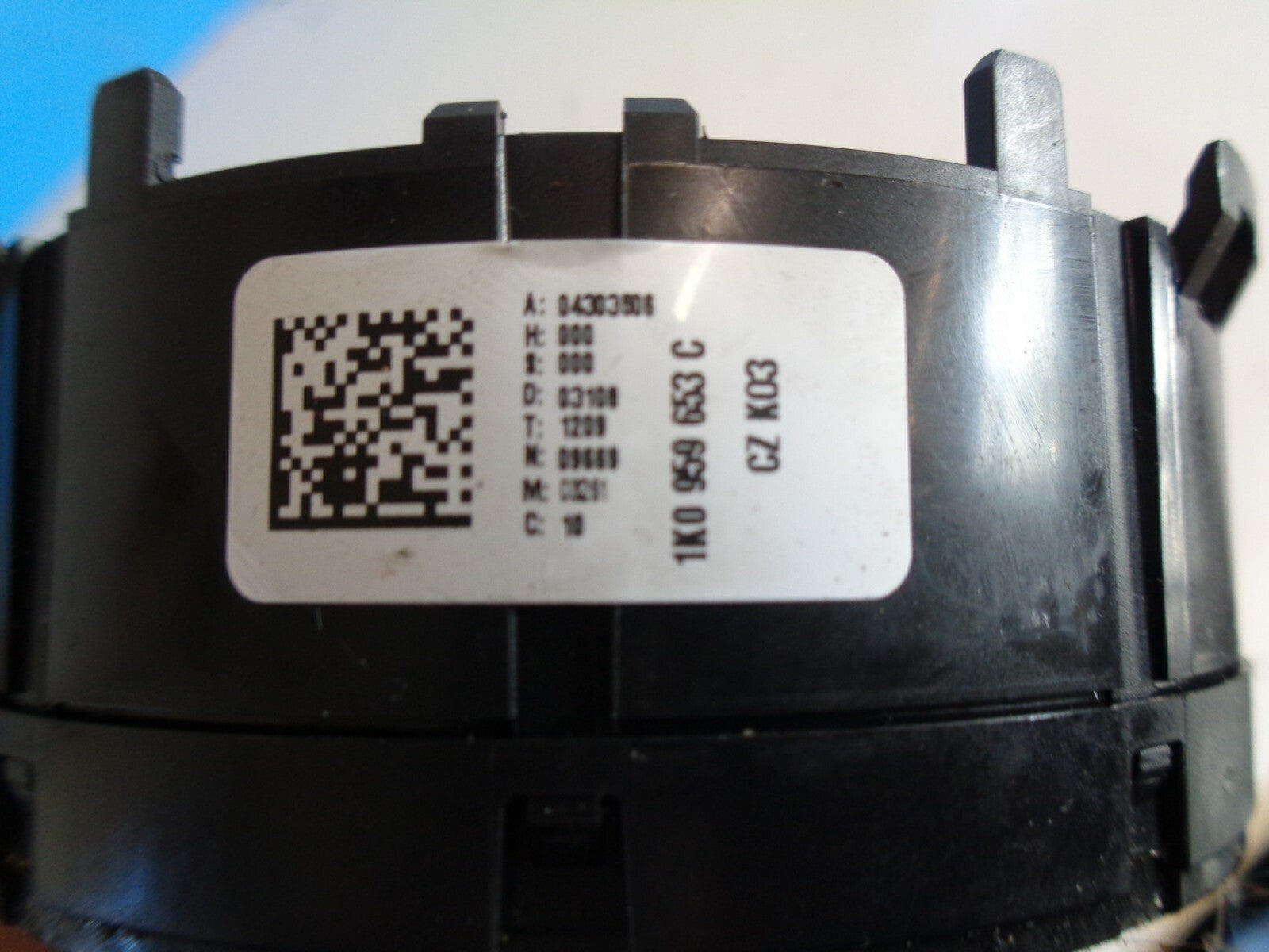 VW VOLKSWAGEN 2009 GOLF MK6 ESTATE SQUIB SLIP RING 1K0959653C