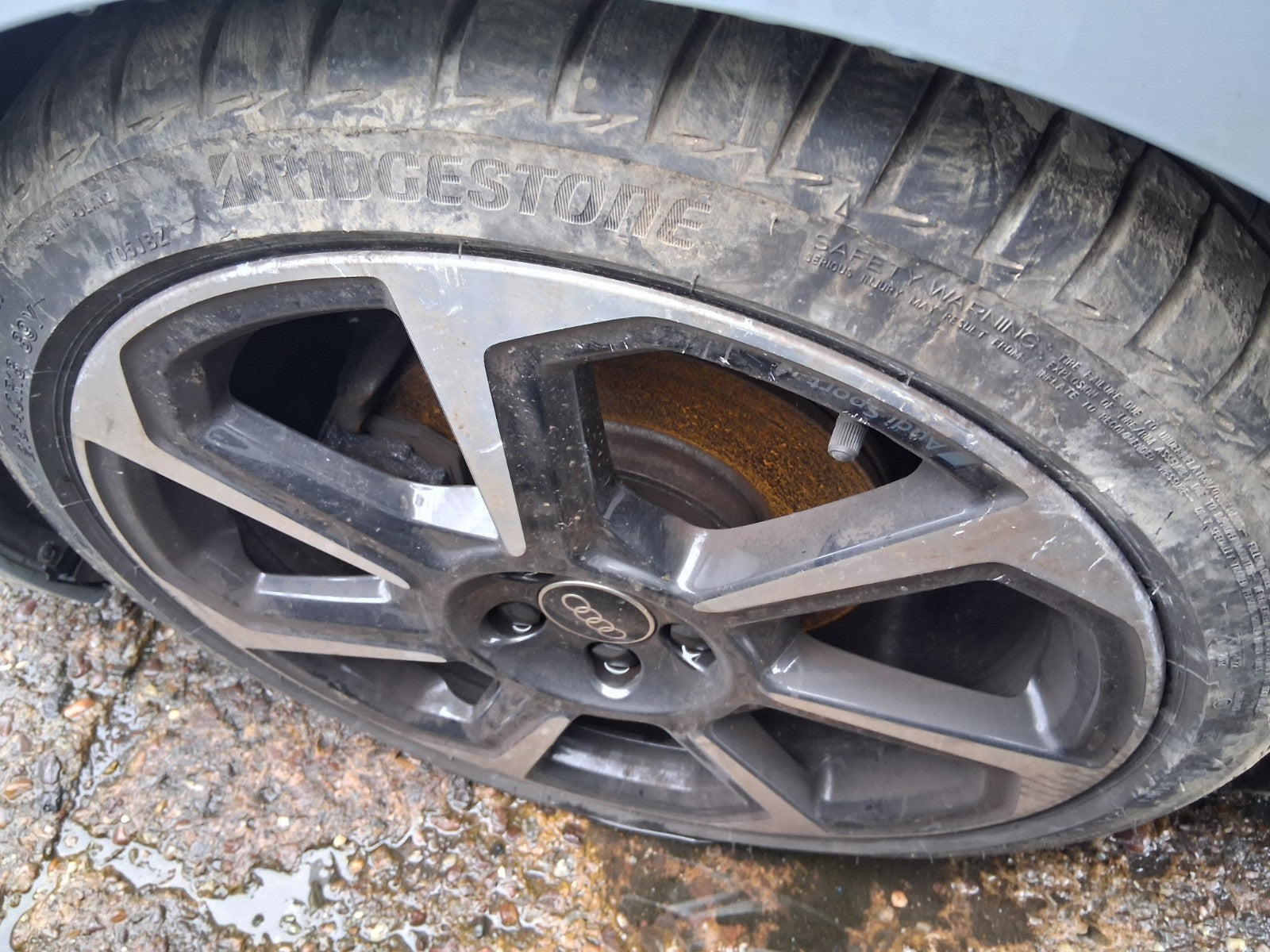 2025 AUDI A1 S LINE MK2 GB 18 INCH ALLOY WHEEL WITH TYRE 215/40R18