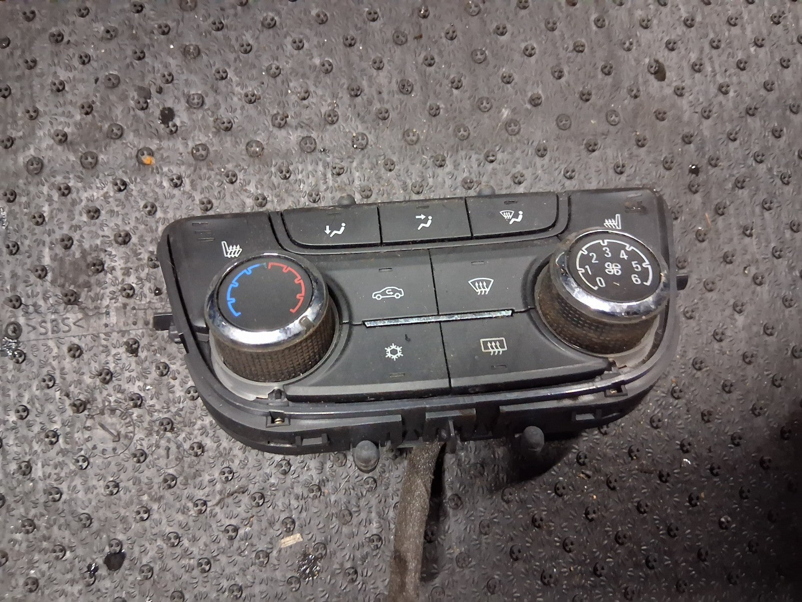 2018 VAUXHALL ZAFIRA C AC HEATER CLIMATE CONTROL SWITCH PANEL 39081562
