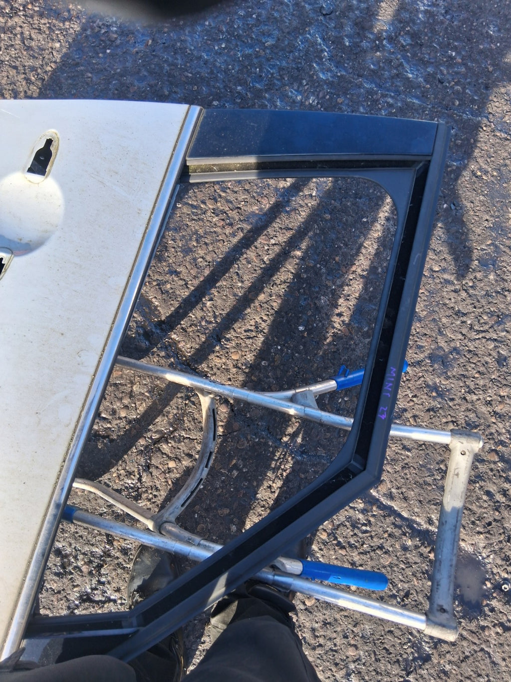 2021 BMW MINI COUNTRYMAN F60 OSF DRIVER SIDE FRONT RIGHT BARE DOOR