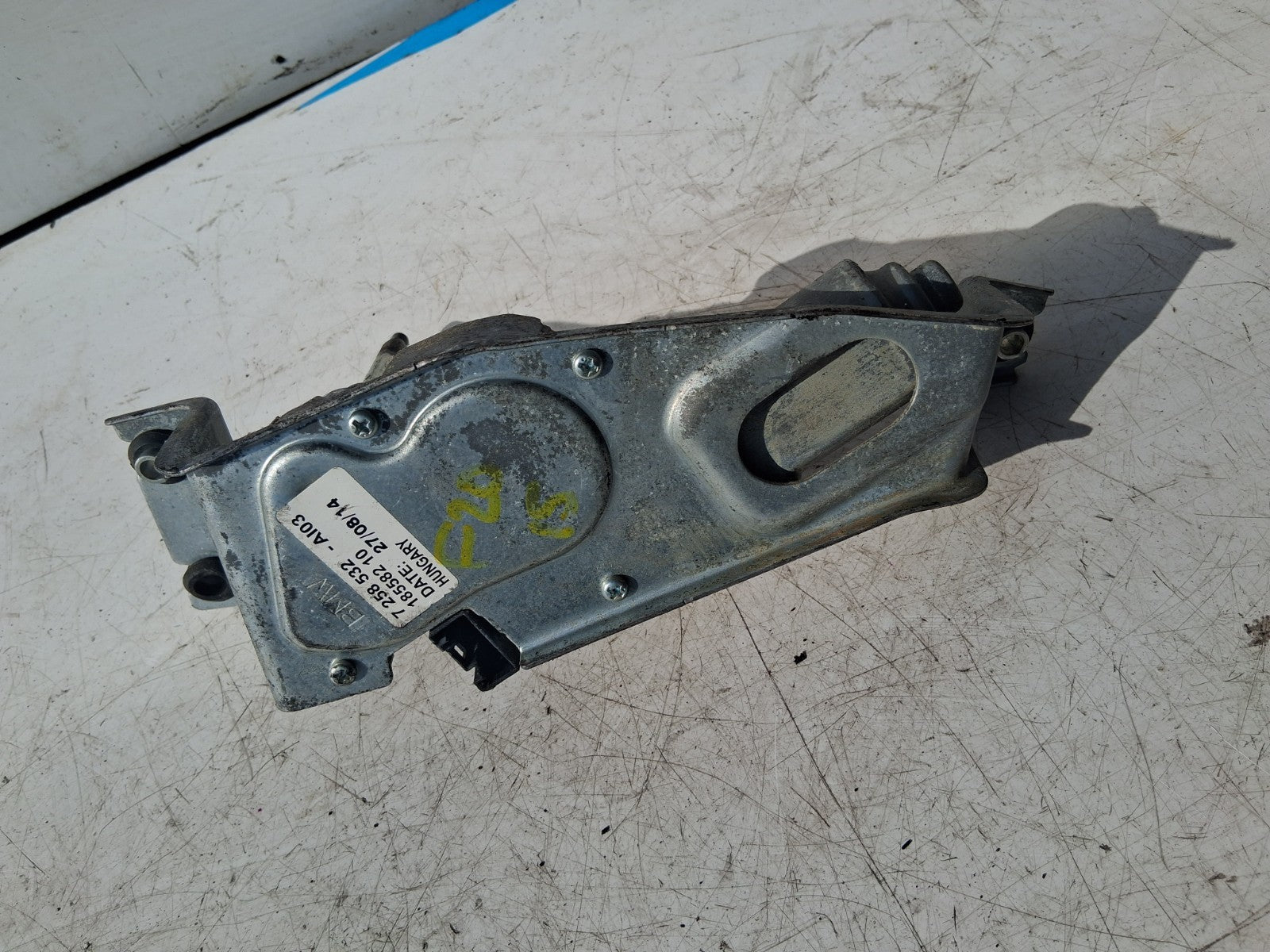 2015 BMW 1 SERIES F20 REAR BOOTLID WIPER MOTOR 7258532