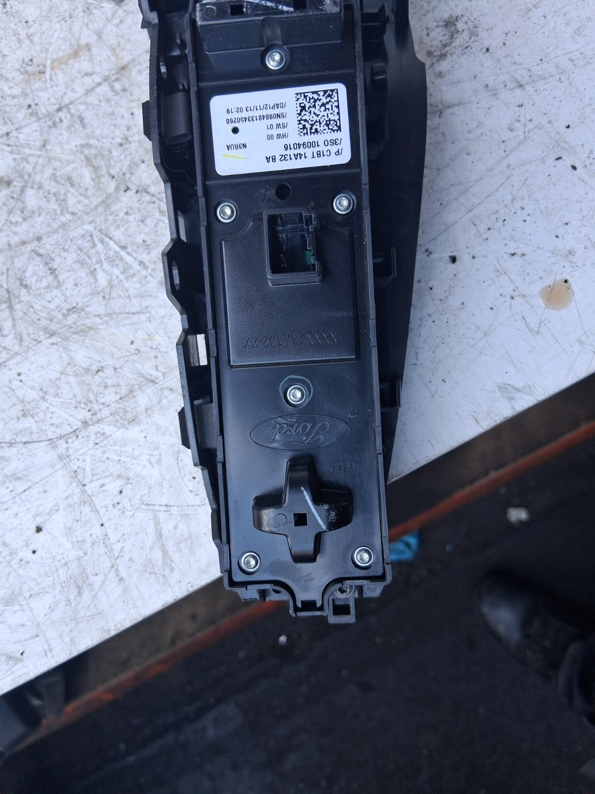 2014 FORD FIESTA MK7 OSF DRIVER SIDE FRONT RIGHT WINDOW SWITCH C1BT14A132BA