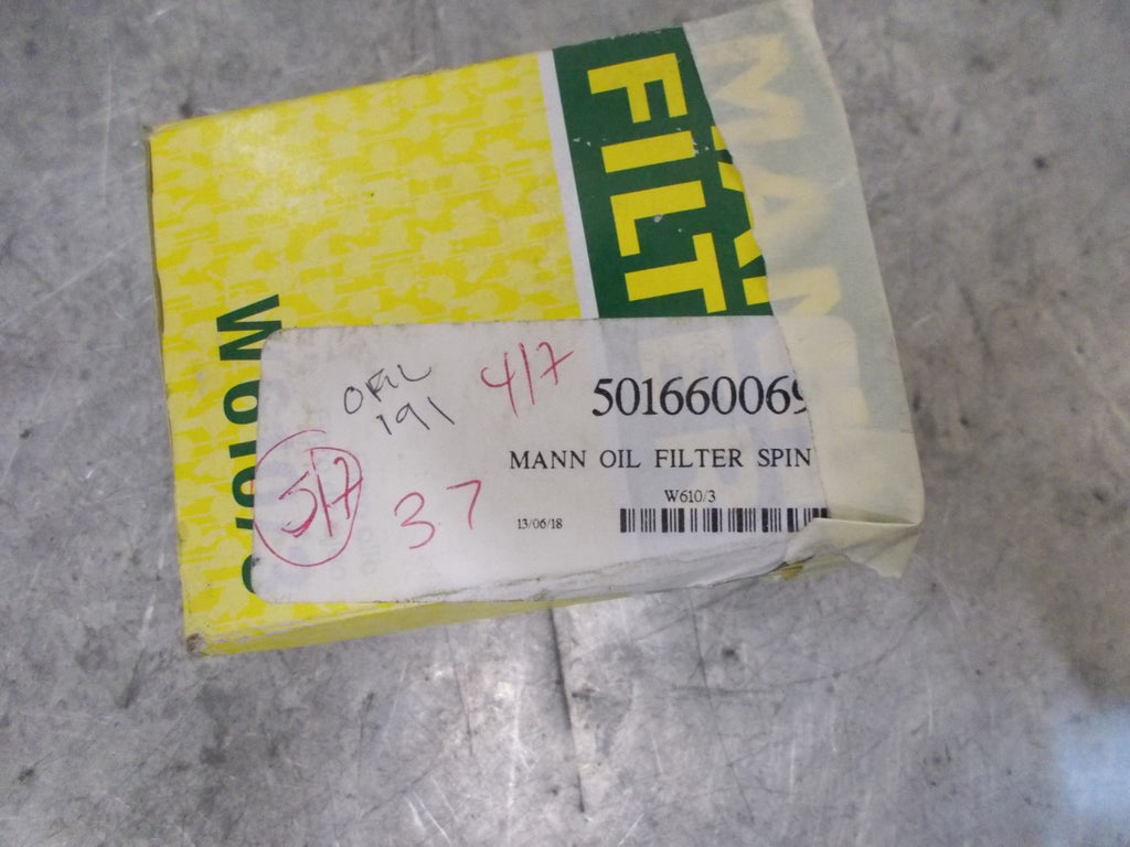 MANN OIL FILTER SPIN ORANGE 501660069