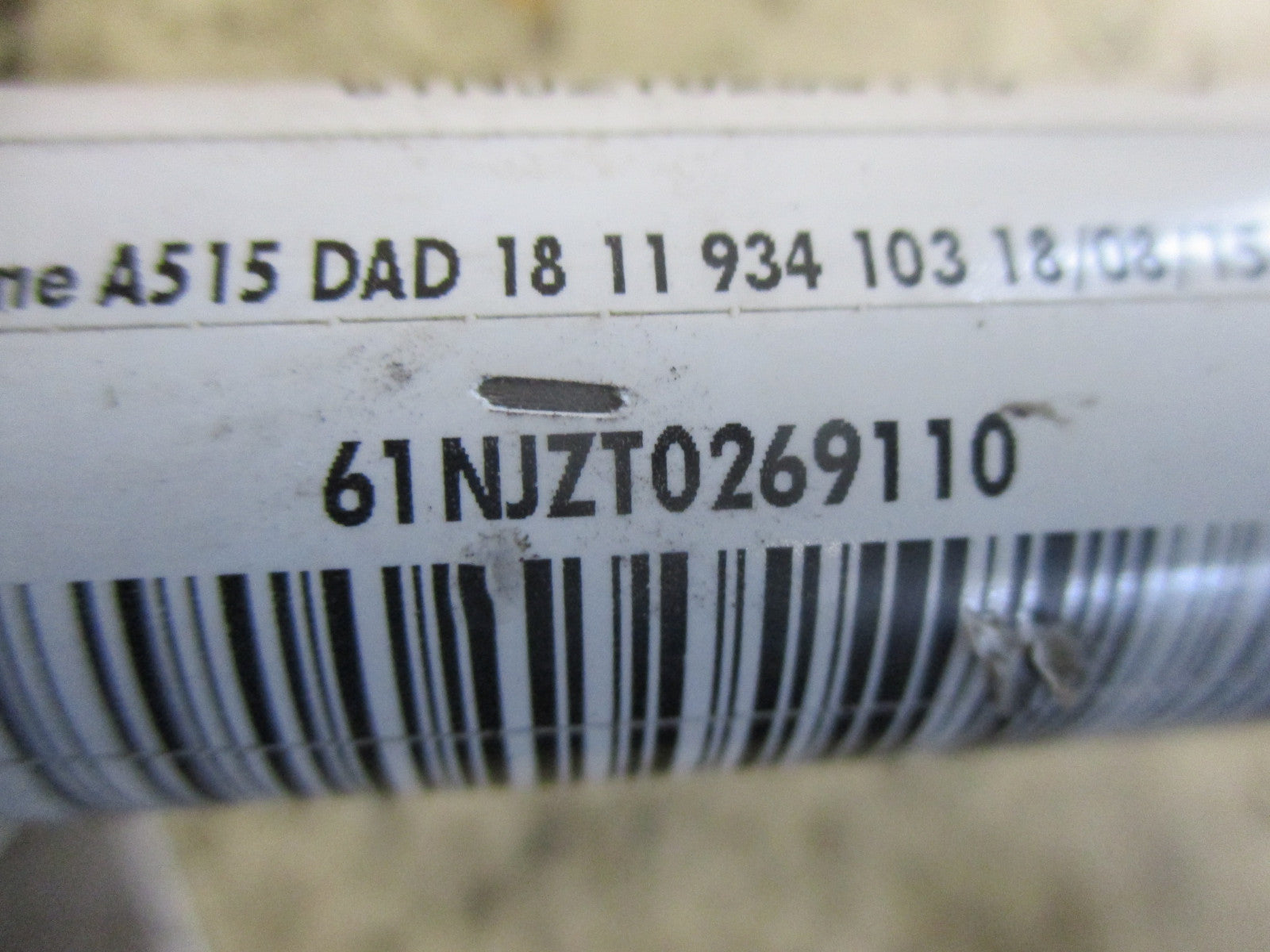 2015 PEUGEOT 208 1.2 PETROL STEERING COLUMN 61NJZT0269110