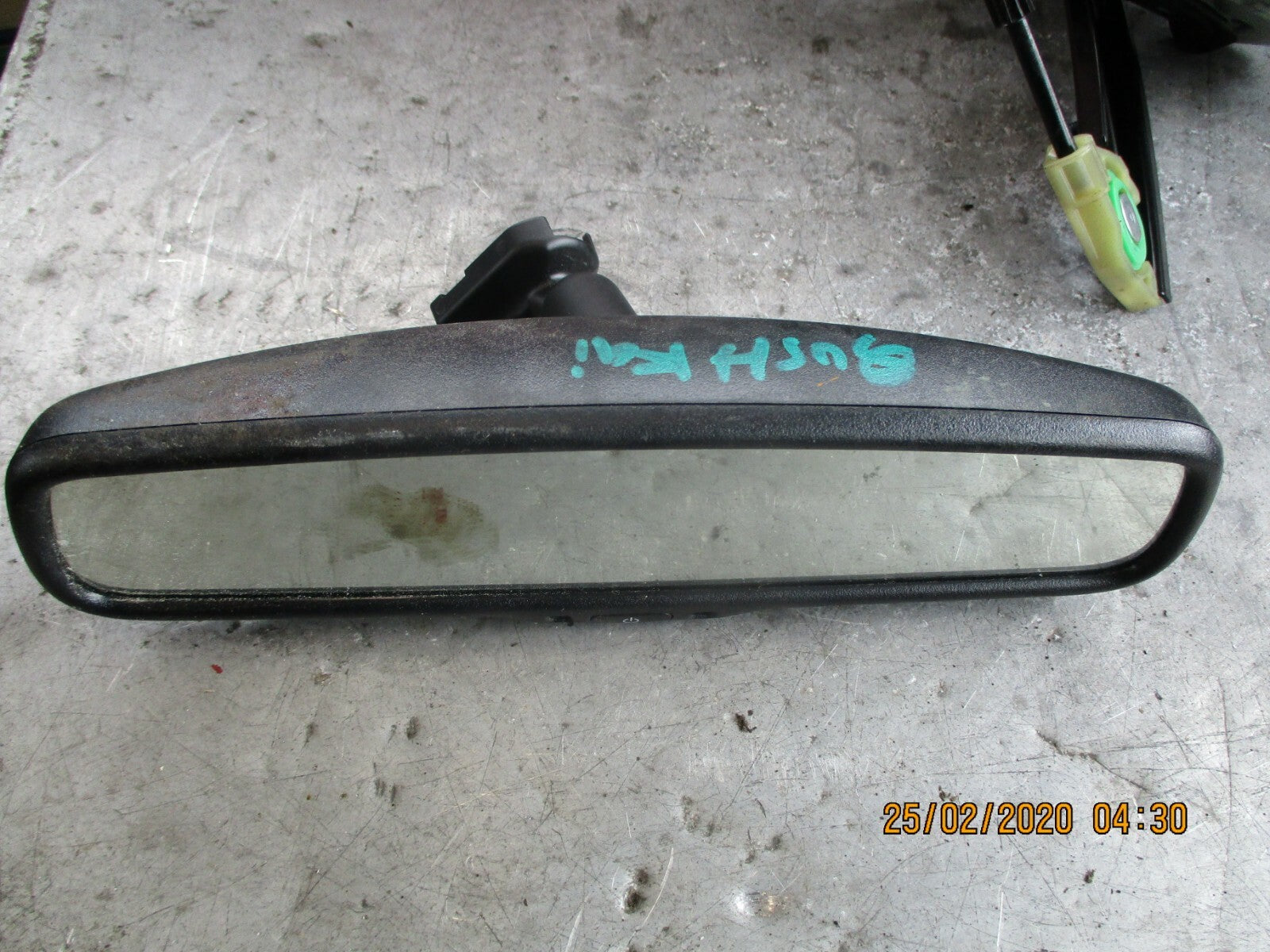 NISSAN QASHQAI J11 MK2 2018 INTERIOR ROOF REAR VIEW MIRROR