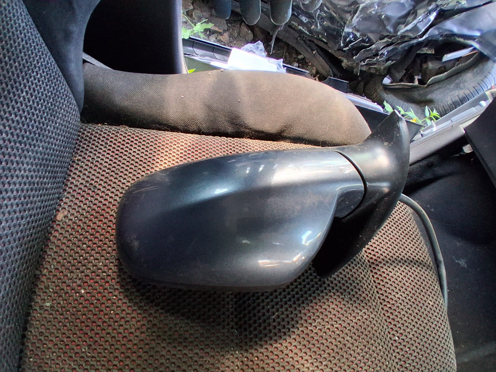 2006 PEUGEOT 307 NSF PASSENGER SIDE FRONT LEFT WING MIRROR GREY 41454313
