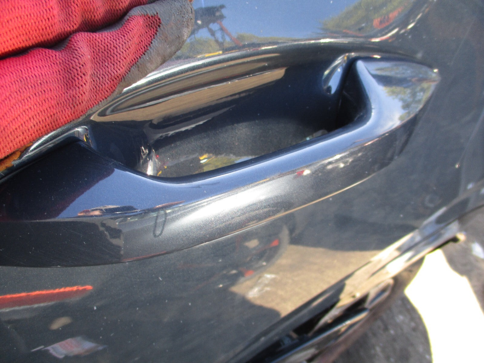 2023 KIA SPORTAGE MK5 NSR PASSENGER SIDE REAR DOOR HANDLE DARK PENTA METAL H8