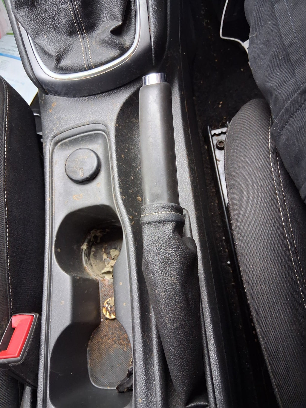 2019 VAUXHALL ASTRA K MANUAL HANDBRAKE PARKING BRAKE LEVER MECHANISM