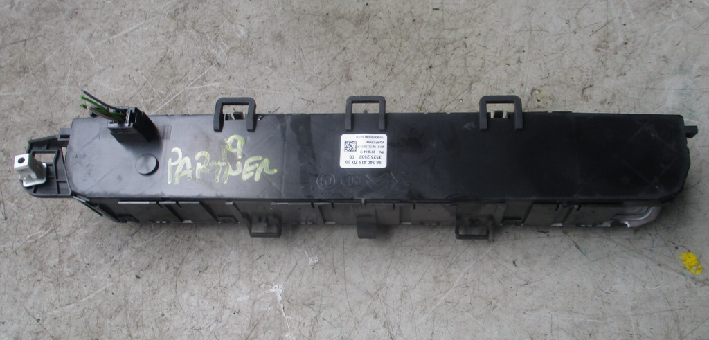 PEUGEOT PARTNER 2019 HEATER AC CLIMATE CONTROL SWITCH PANEL 98340416ZD