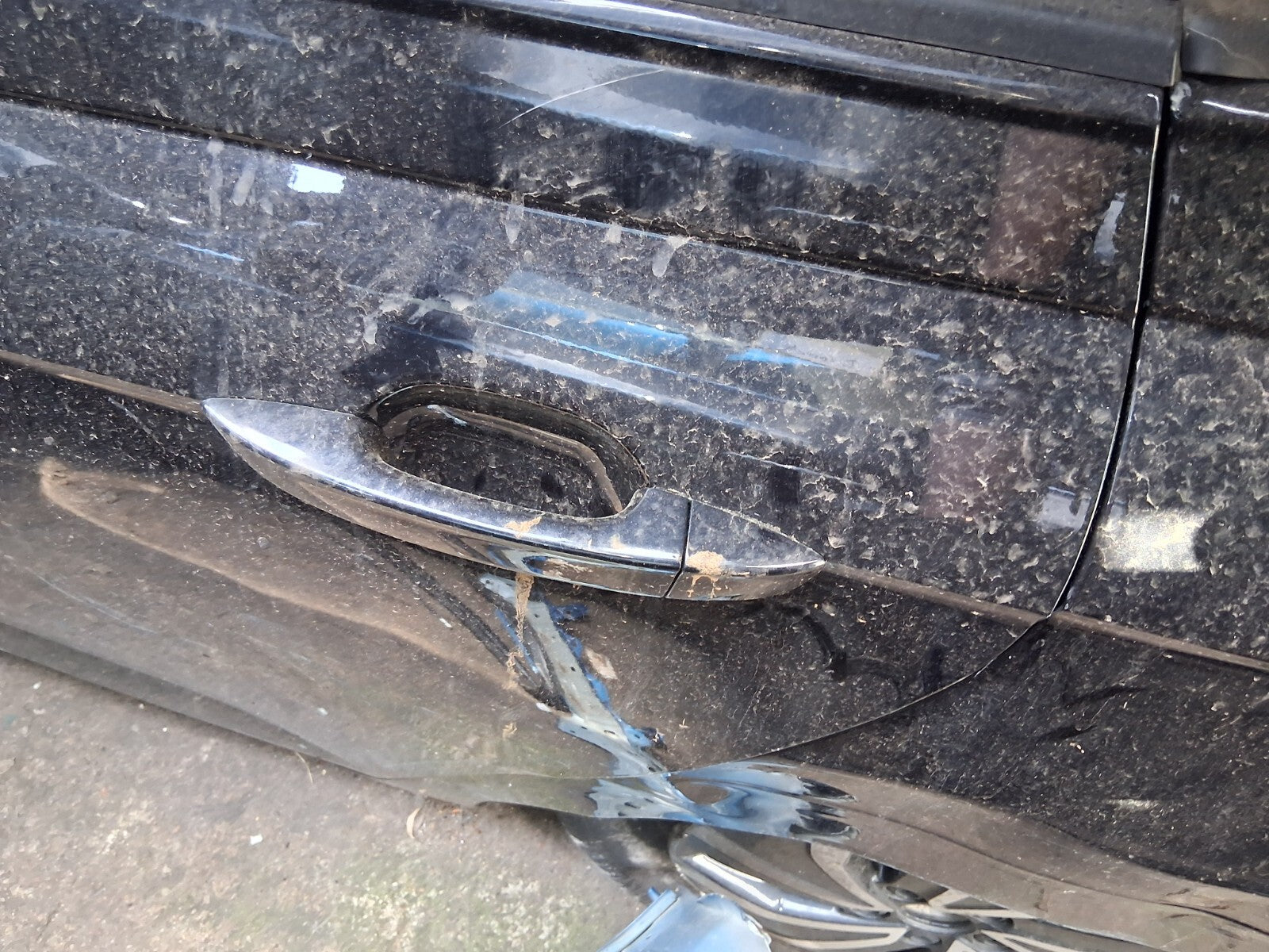 2024 VW POLO MK6 FACELIFT NSR PASSENGER SIDE LEFT EXTERIOR DOOR HANDLE