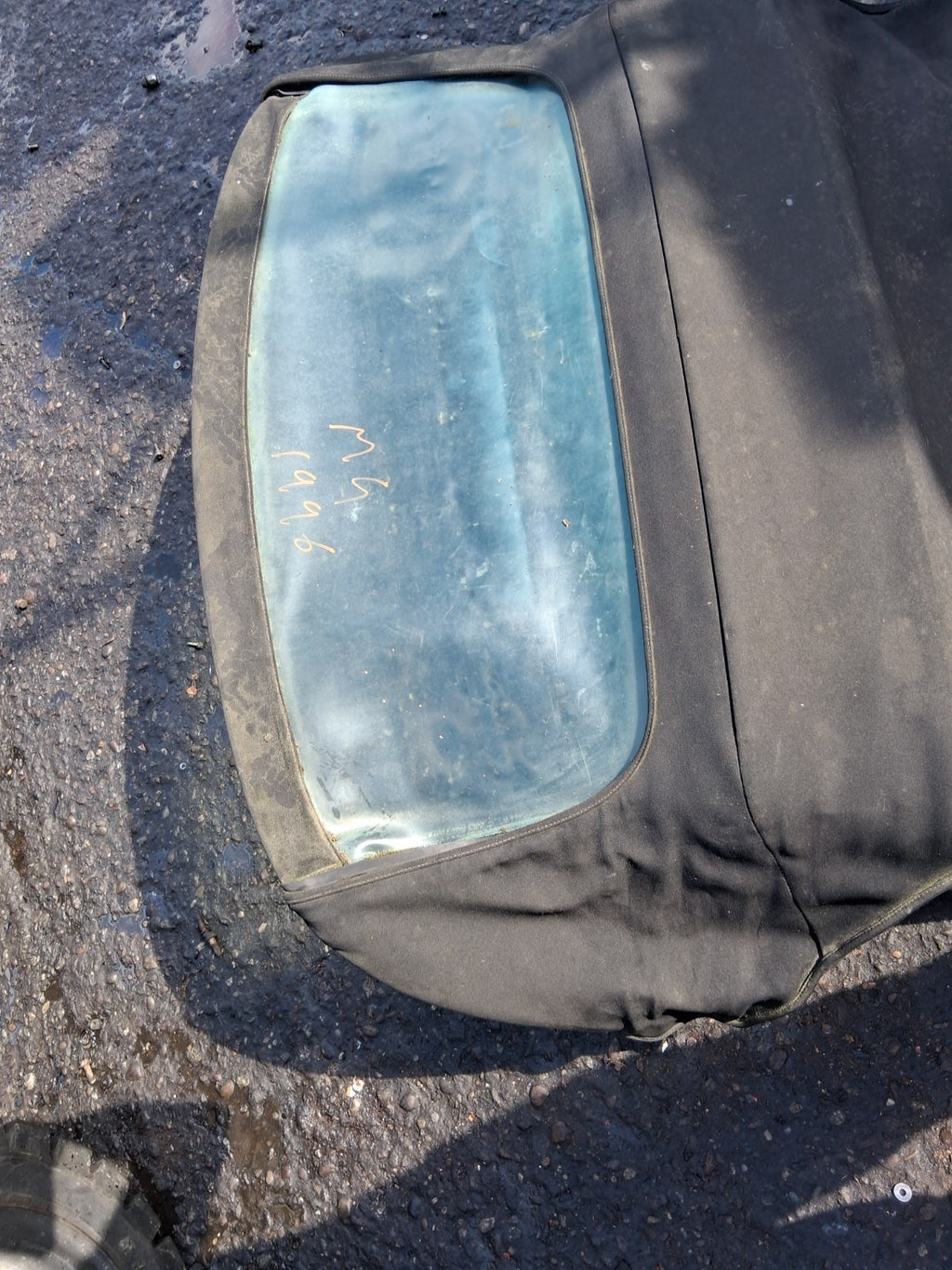MG MGF 1996 MK1 CONVERTIBLE ROOF WITH PLASTIC REAR WINDOW COMPLETE
