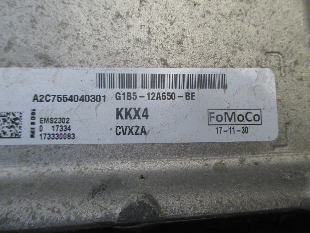 FORD KA + 2018 1.2 PETROL ENGINE ECU CONTROL MODULE G1B512A650
