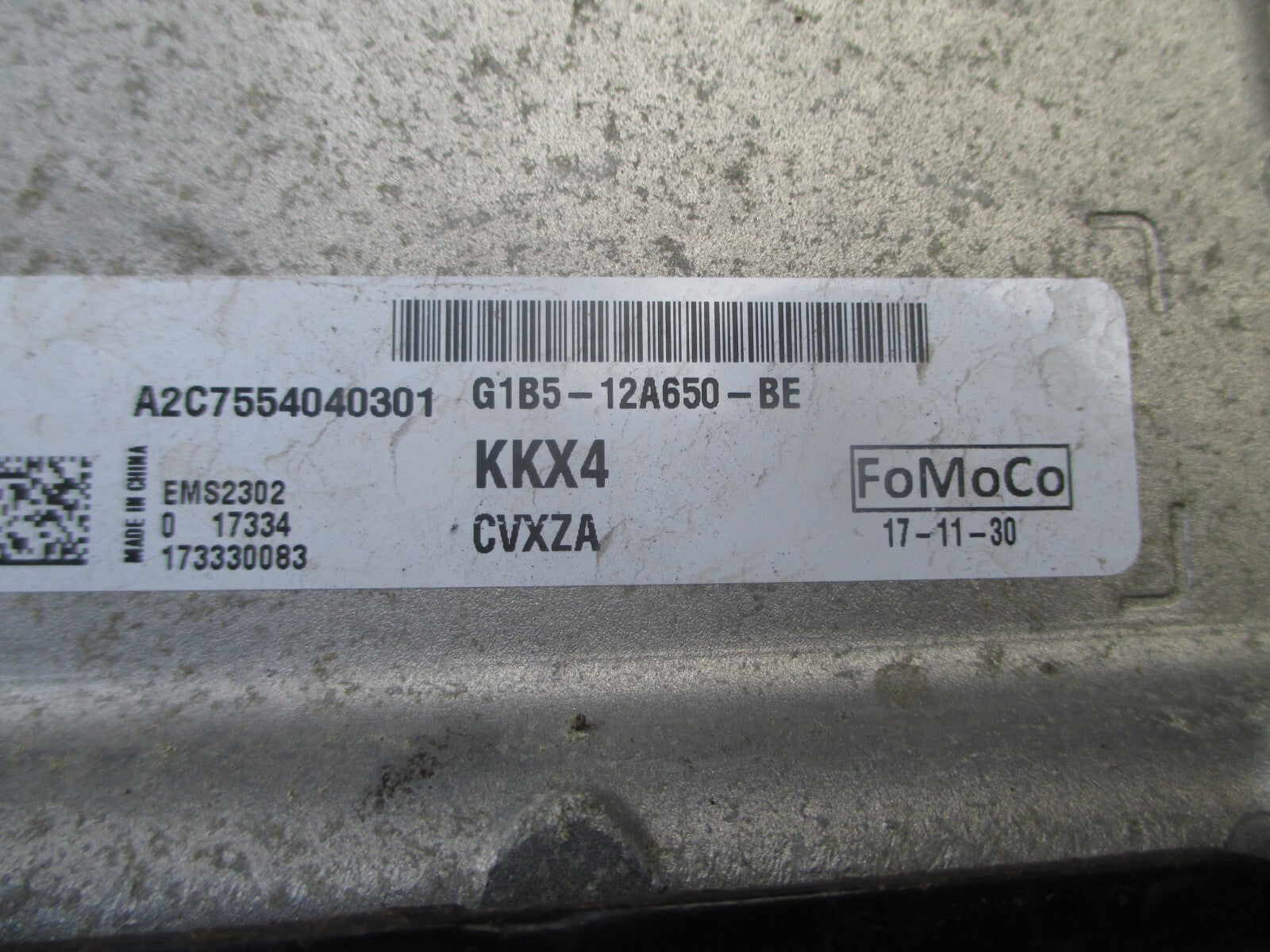 FORD KA + 2018 1.2 PETROL ENGINE ECU CONTROL MODULE G1B512A650