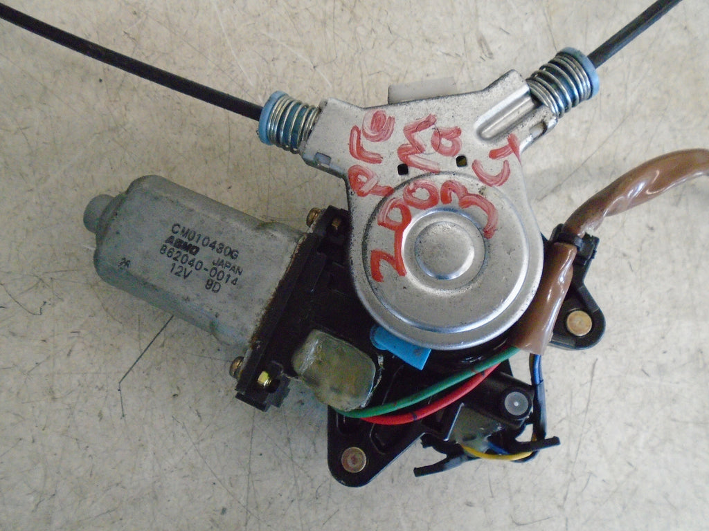 MAZDA PREMACY 2003 OS DRIVER SIDE FRONT WINDOW MOTOR REGULATOR 8620400014