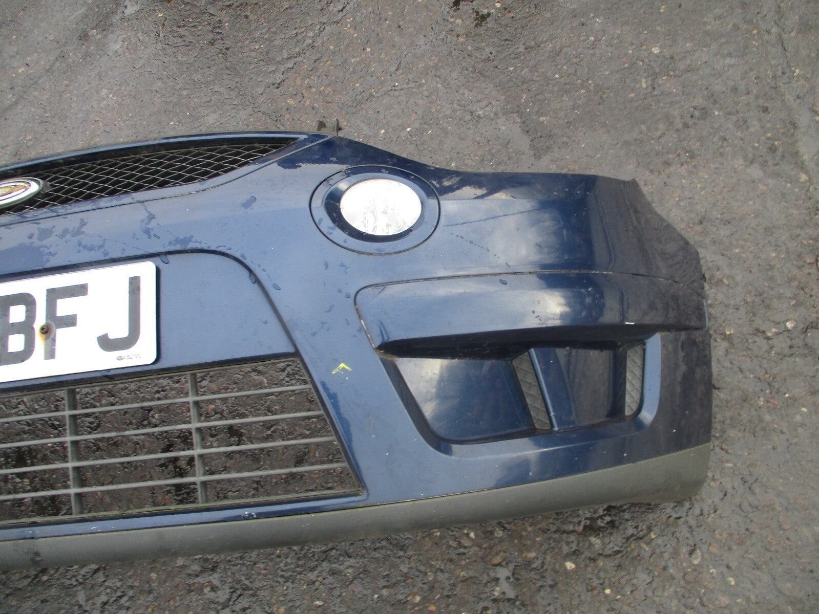 FORD S MAX MK1 2008 FRONT COMPLETE BUMPER BLUE