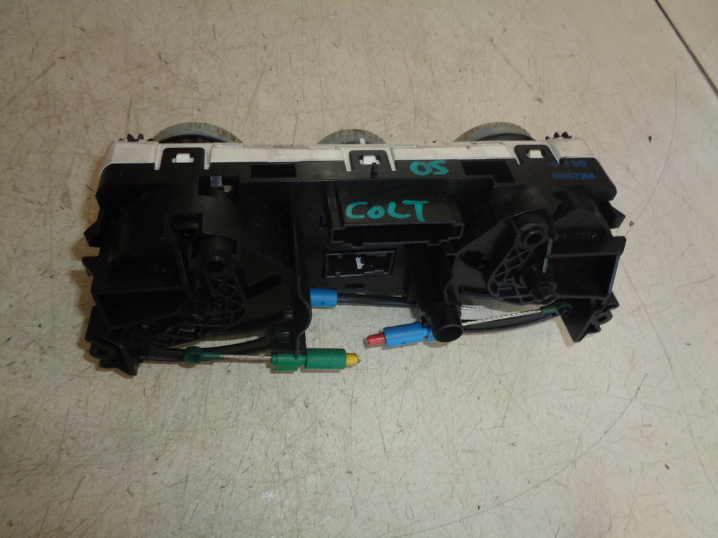 MITSUBISHI COLT MK6 2005 HEATER CLIMATE CONTROL SWITCH PANEL