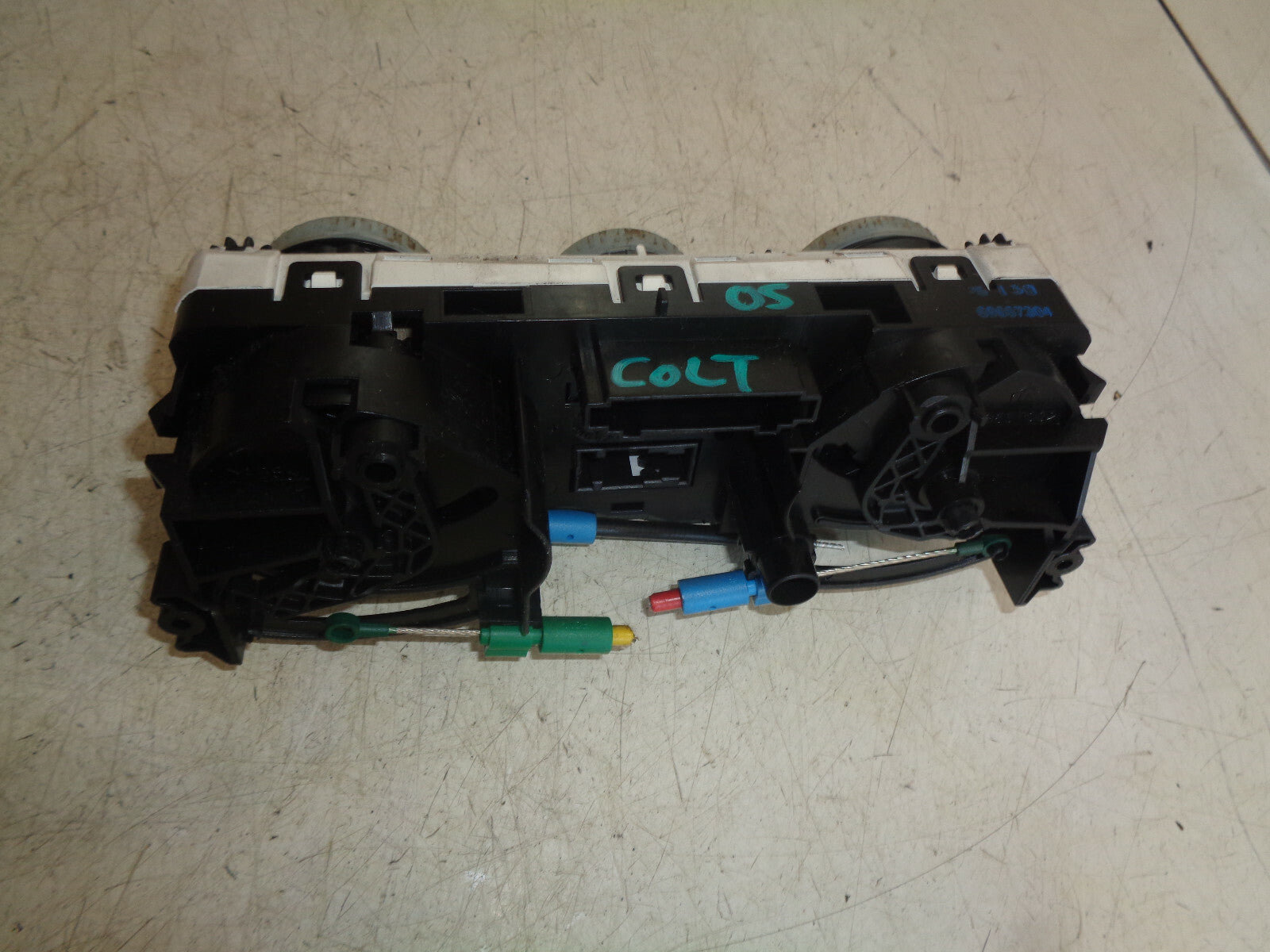 MITSUBISHI COLT MK6 2005 HEATER CLIMATE CONTROL SWITCH PANEL