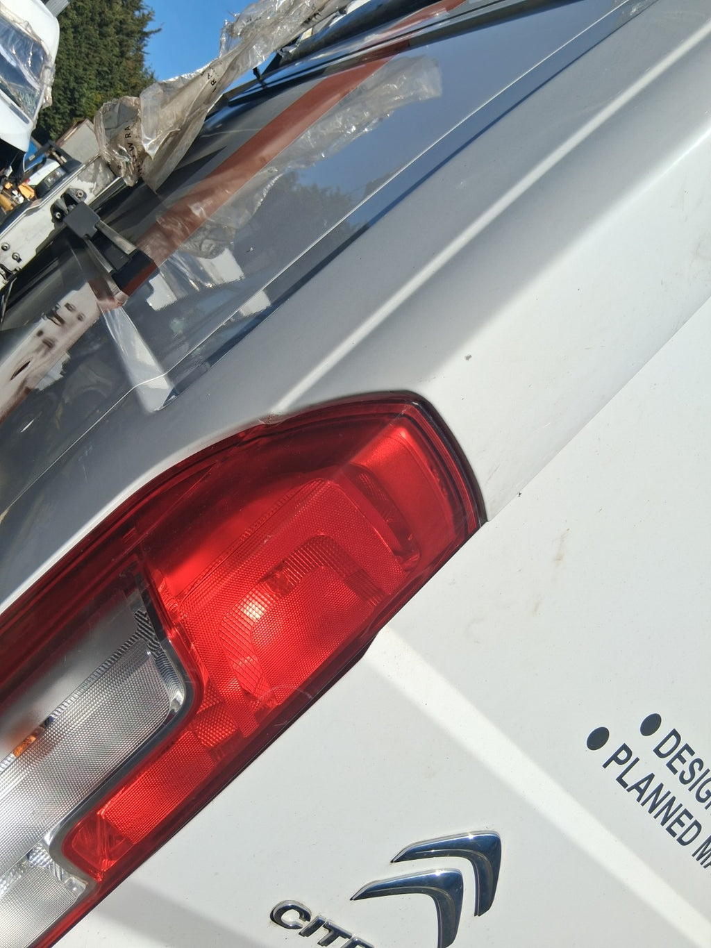 2021 CITROEN RELAY MK3 NSR PASSENGER SIDE REAR TAIL LIGHT