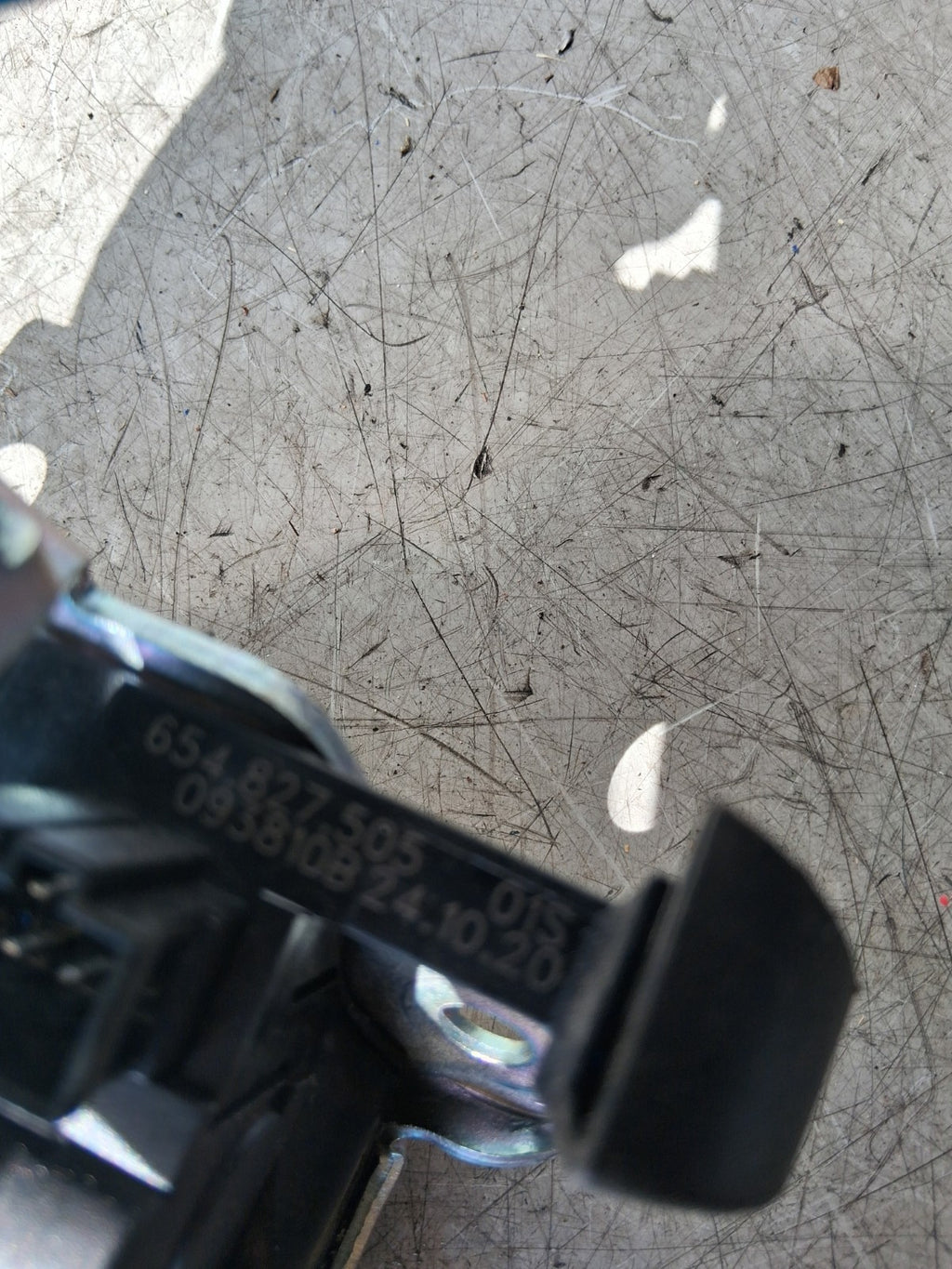 2021 SKODA SCALA BOOT TAILGATE LOCK 654827505