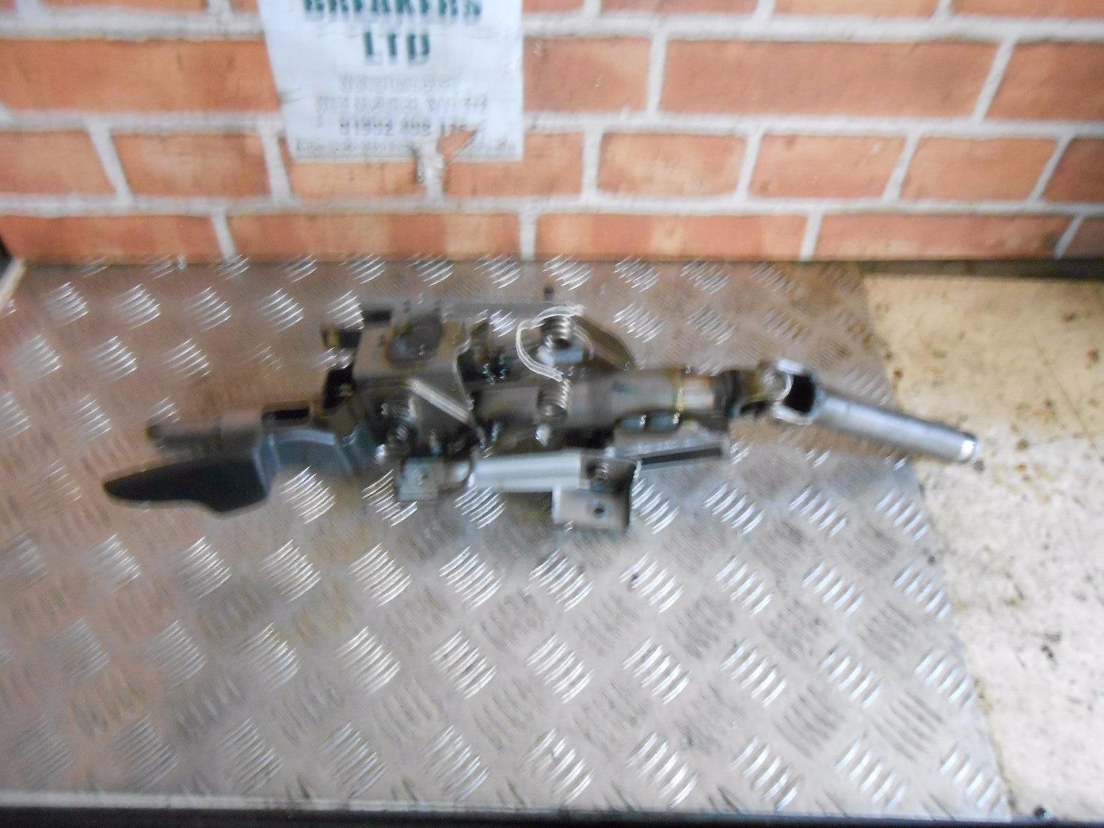 HONDA CIVIC MK8 2007 STEERING COLUMN COLUMN BARE