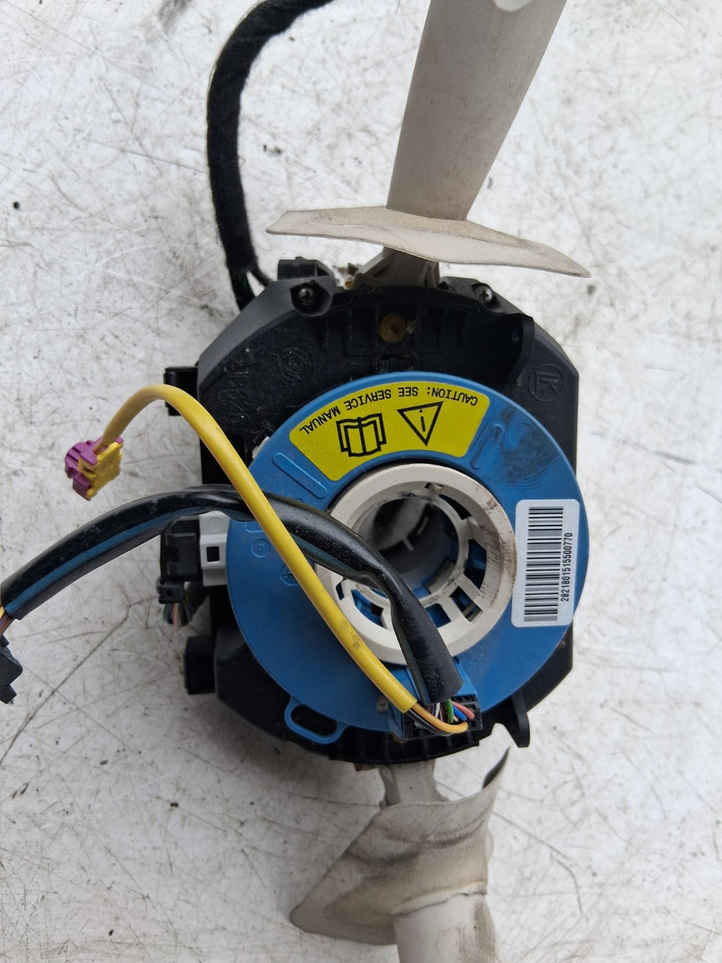 2015 FIAT 500 LOUNGE INDICATOR WIPER COMBINATION SWITCH STALK SQUIB 07356283580