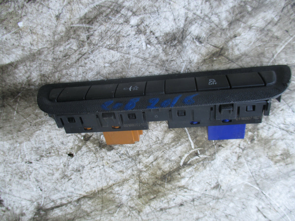 PEUGEOT 208 2016 CENTRE CONSOLE ESP OFF LOCK BUTTON SWITCH PANEL ASSEMBLY STRIP