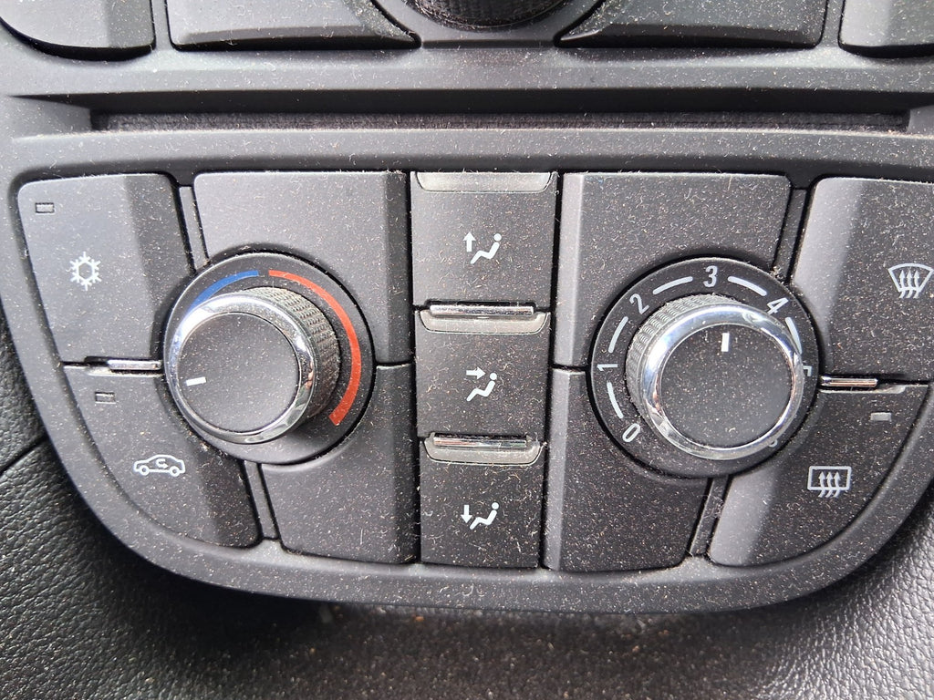 2017 VAUXHALL MERIVA B MK2 AC HEATER CLIMATE CONTROL SWITCH PANEL