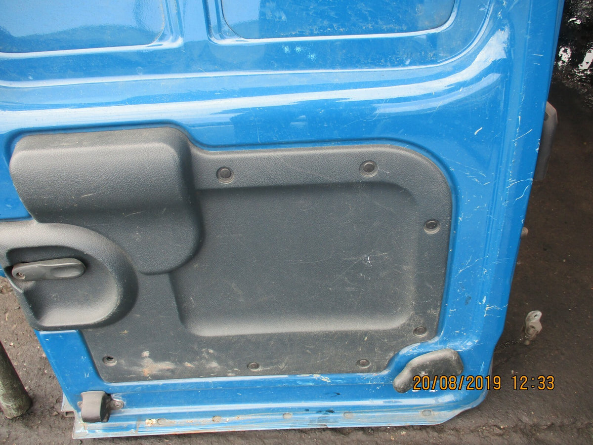 RENAULT KANGOO MK1 NSR PASSENGER SIDE REAR DOOR BLUE REAR LEFT