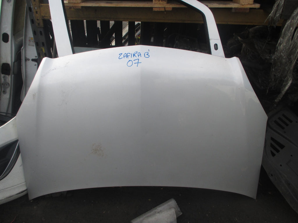VAUXHALL ZAFIRA B 2007 FRONT BONNET HOOD SILVER