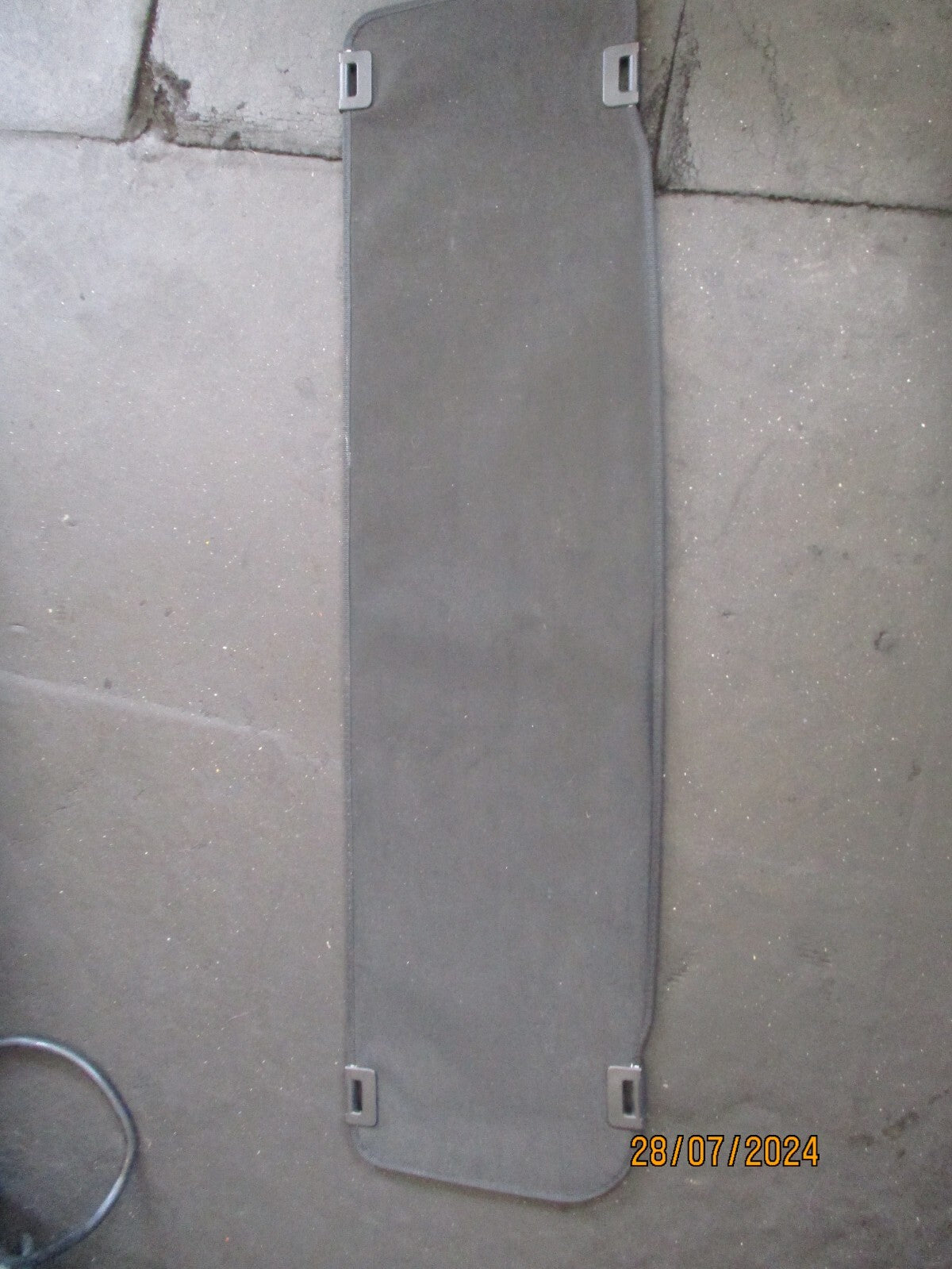 PEUGEOT 108 2019 REAR LOAD COVER PARCEL SHELF
