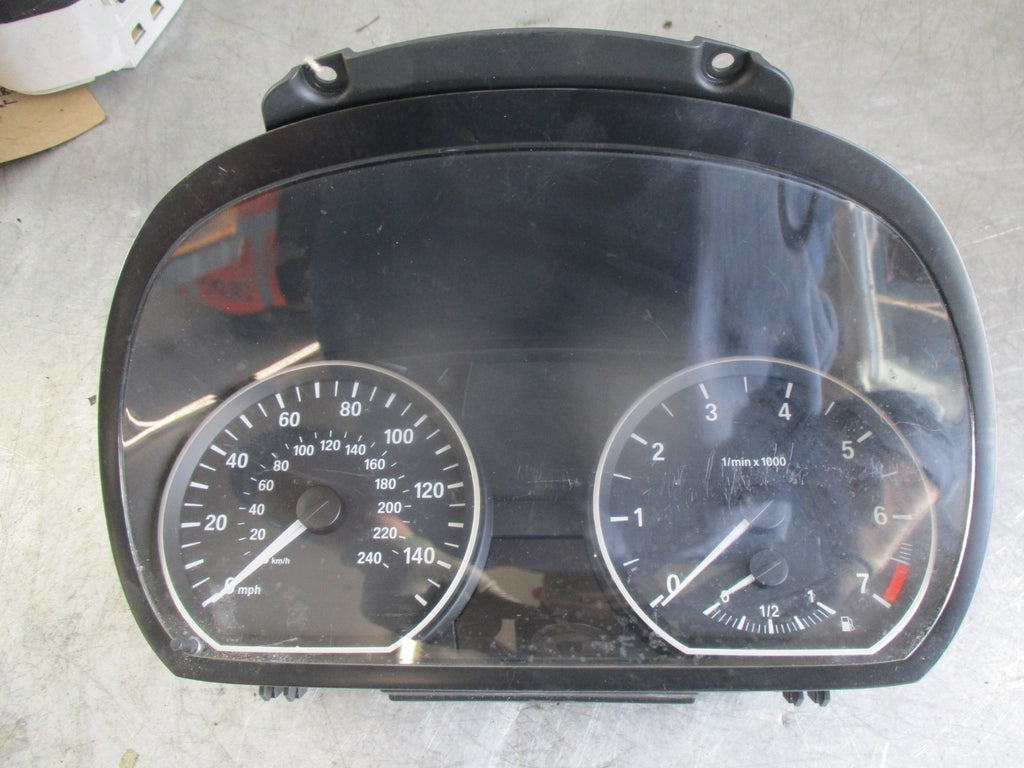 BMW 1 SERIES E87 116i SE SPEEDO SPEEDOMETER INSTRUMENT CLUSTER CLOCKS 102496284