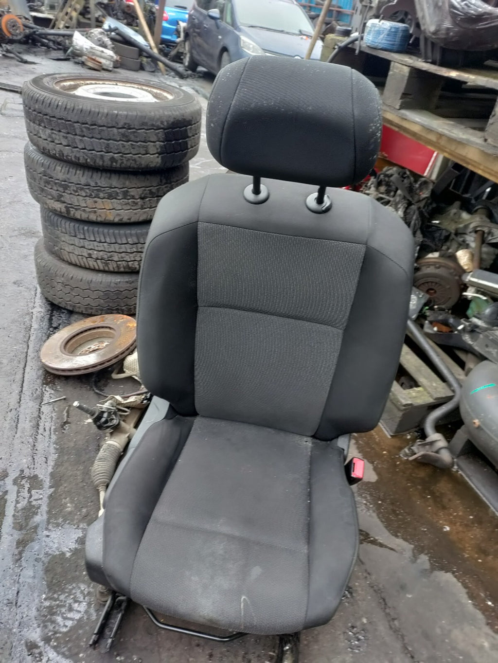 CITROEN BERLINGO PARTNER MK3 K9 2021 OSF DRIVER SIDE FRONT FABRIC SEAT CLOTH