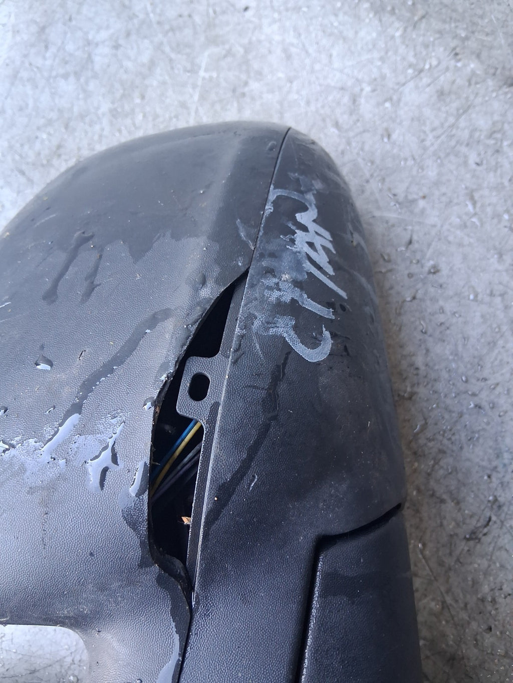 2017 MERCEDES CITAN SIDE FRONT MANUALFOLD WING MIRROR