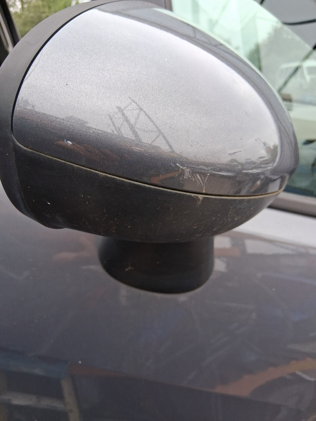 2017 VAUXHALL MERIVA B MK2 OSF DRIVER SIDE FRONT RIGHT WING MIRROR GREY
