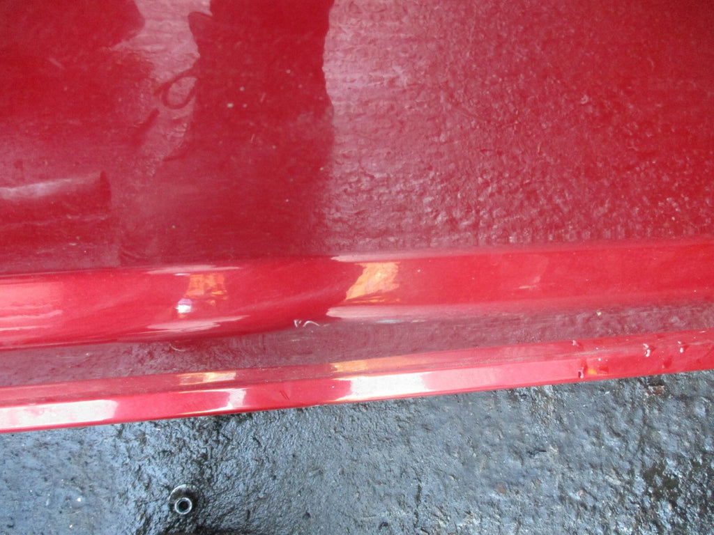 DODGE CALIBER 2008 COMPLETE OSF DRIVER SIDE FRONT DOOR GLASS HANDLE CARD IN RED
