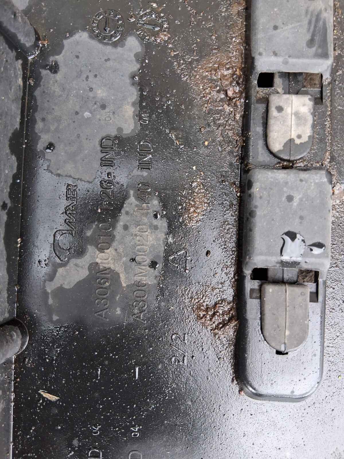 2023 CITROEN BERLINGO MK3 FRONT BUMPER UNDER TRAY COVER 9816809680