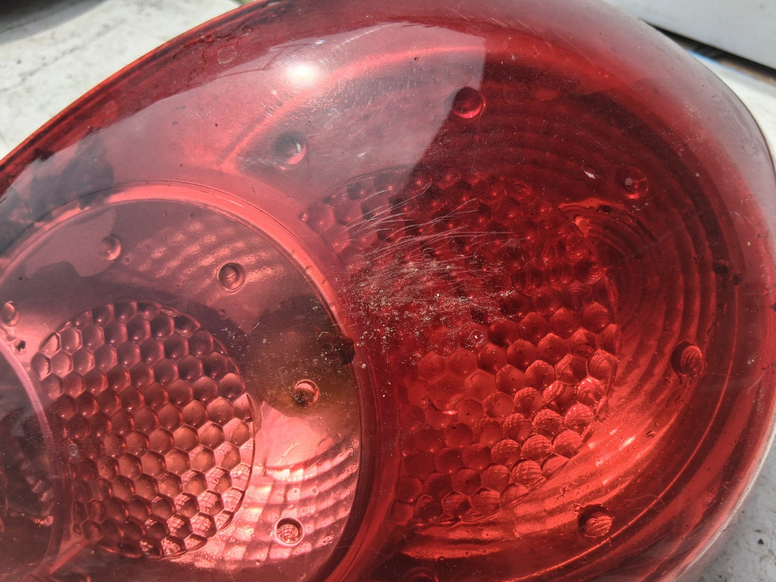 2008 TOYOTA AYGO MK1  NSR PASSENGER SIDE REAR TAIL LIGHT LAMP