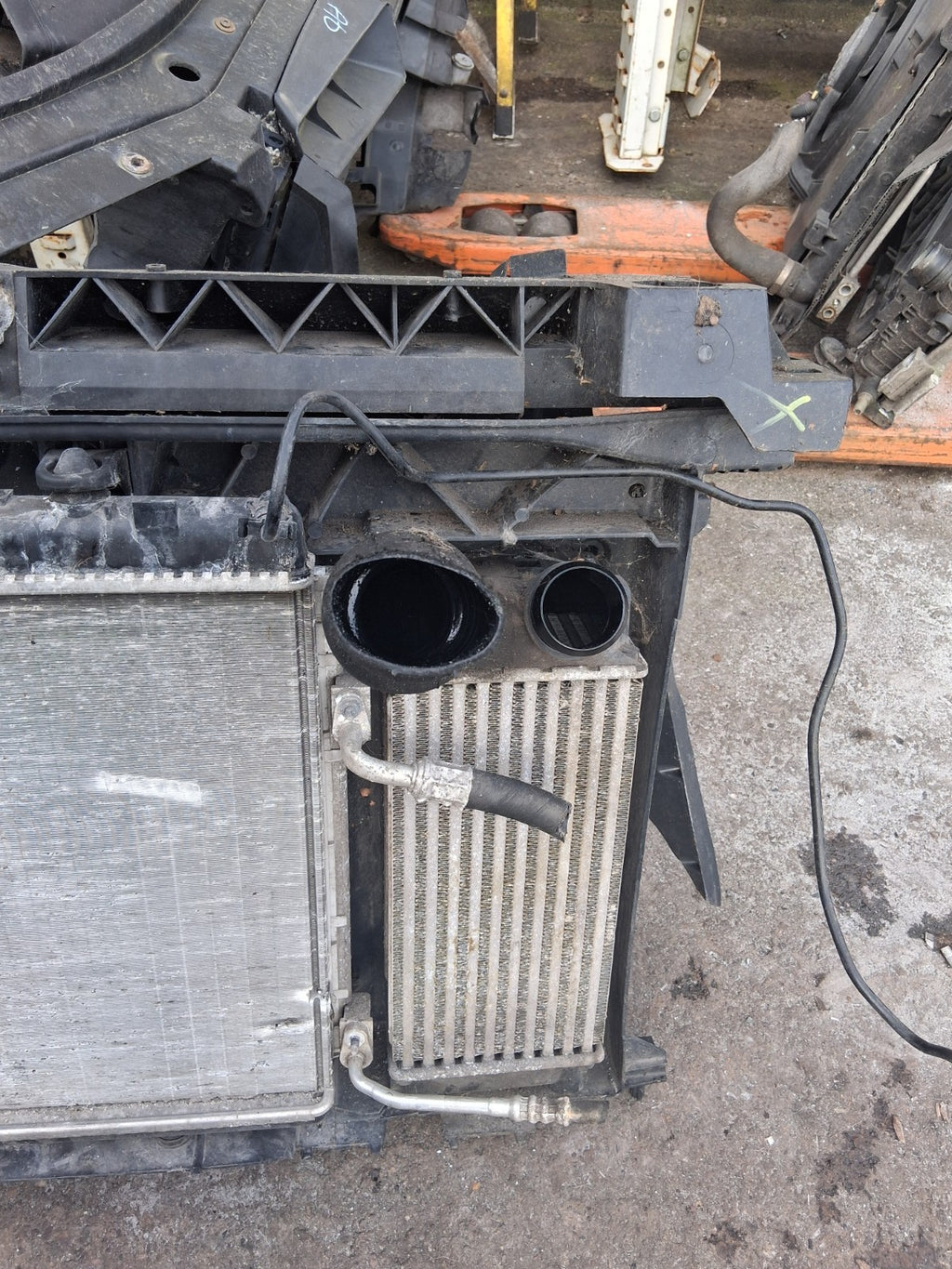 2018 CITROEN BERLINGO MK2 1.6 DIESEL RADIATOR RAD PACK 9800291280