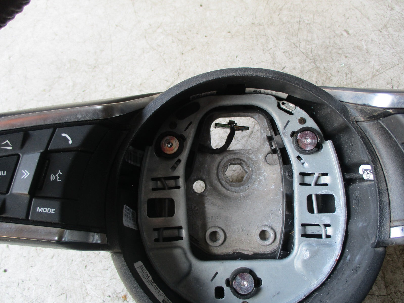 JAGUAR XE 2017 LEATHER STEERING WHEEL & CONTROLS GX7M3F563CC