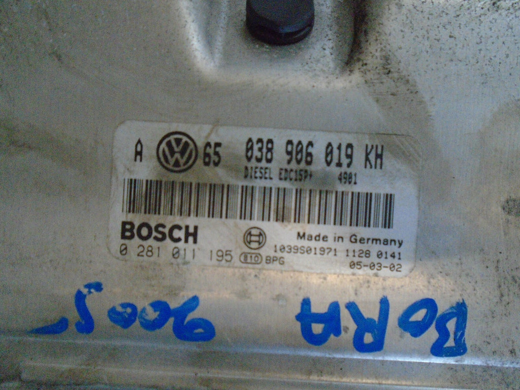 VOLKSWAGEN BORA 2005 MOTOR ECU ENGINE MODULE UNIT 038906019KH