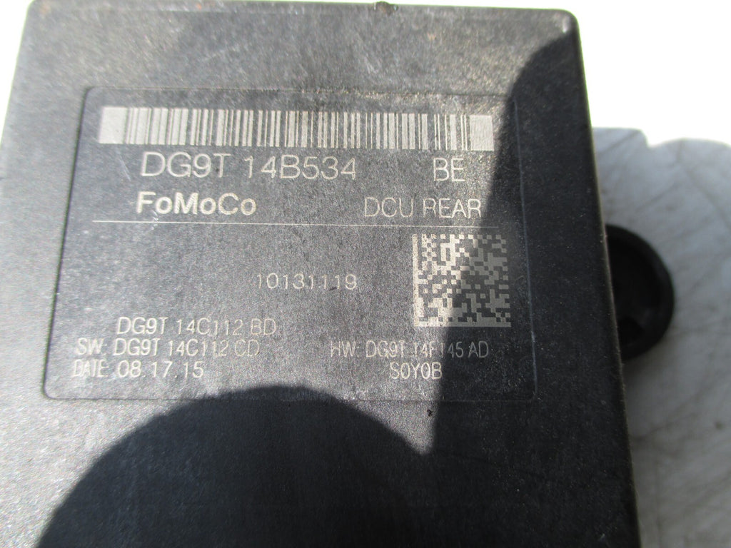 FORD MONDEO MK5 2016 NSR PASSENGER SIDE REAR DOOR CONTROL MODULE DG9T14B534BE