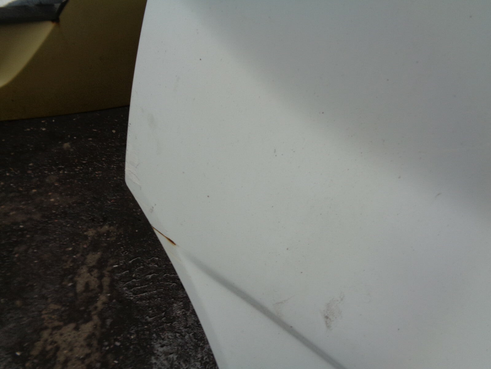 VAUXHALL VIVARO VAN 2007 NSF PASSENGER SIDE FRONT BARE DOOR SHELL IN WHITE