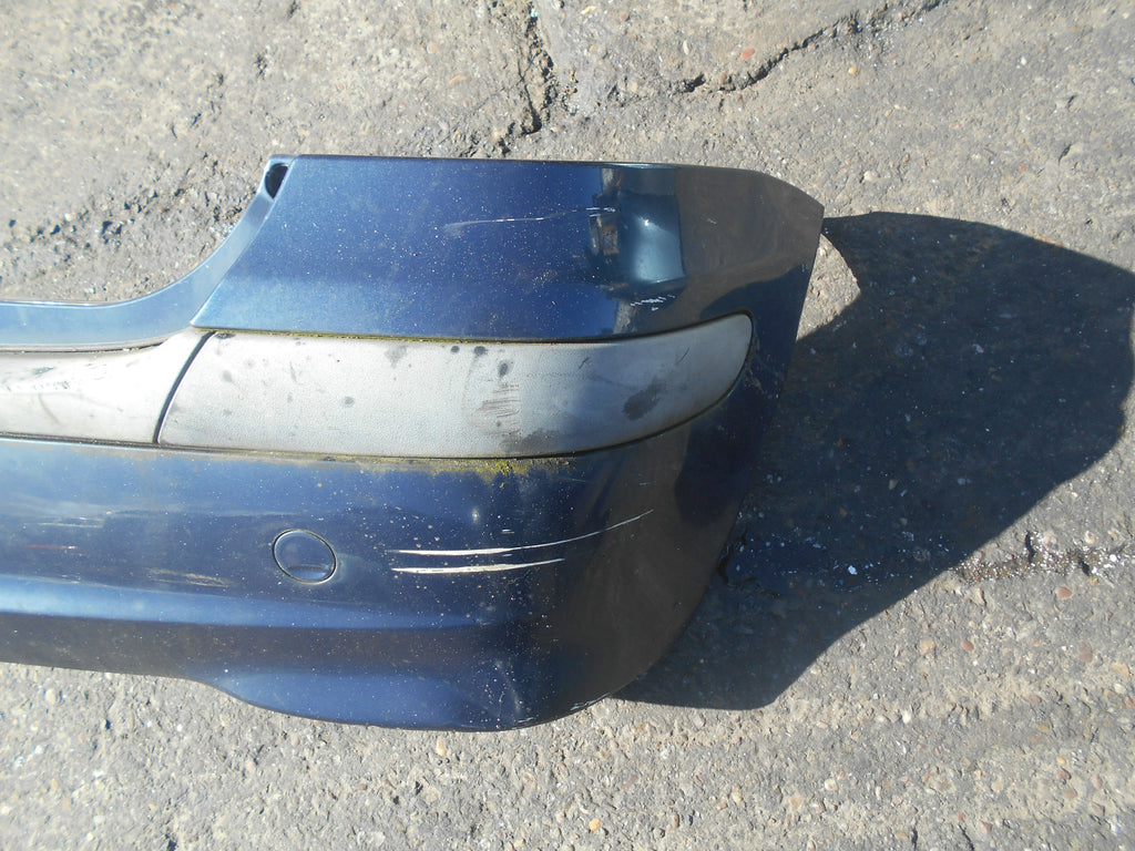 MERCEDES A CLASS W168 2004 REAR BACK PLASTIC BUMPER BLUE