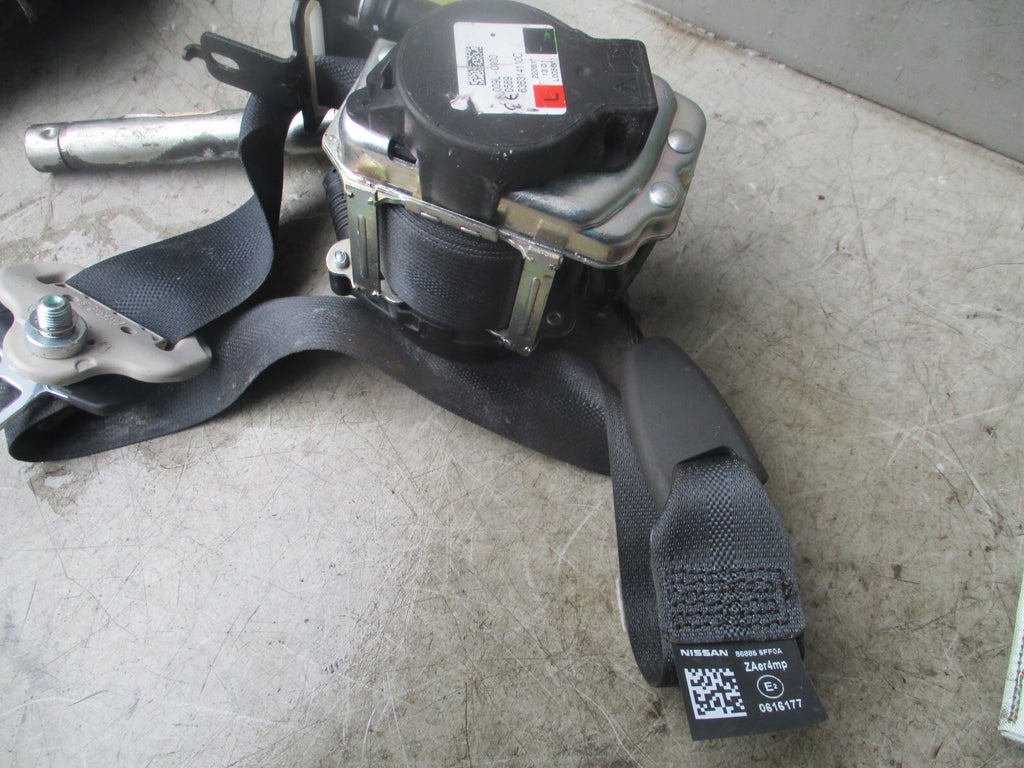 NISSAN MICRA 2017 K14 NSF PASSENGER SIDE FRONT LEFT SEAT BELT 636314100C